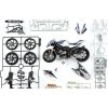 Meng Model MT-004S BMW HP4 Race Pre-coloured 1/9